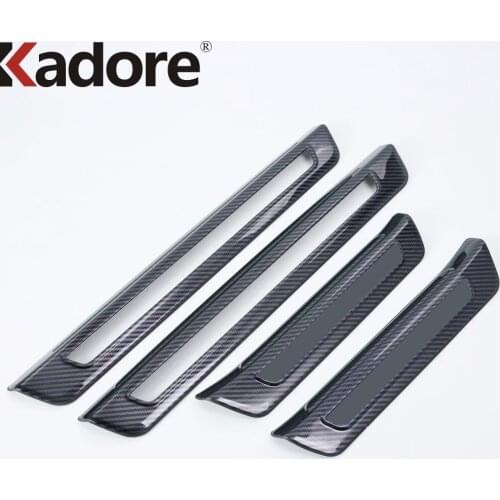 For Audi Q5 2018 2019 2020 Stainless Steel Outer Door Sill Scuff Plate Cover Trim Welcome Pedal Protector Car Accessories 4pcs