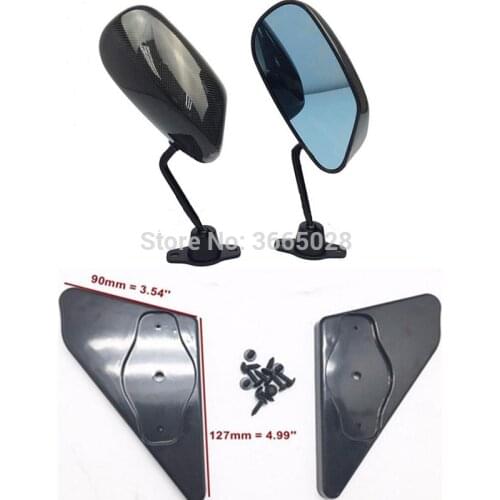 F1 professional racing side mirror carbon fiber look SHEET DIPPING FOR Civic CR-V RSX S2000