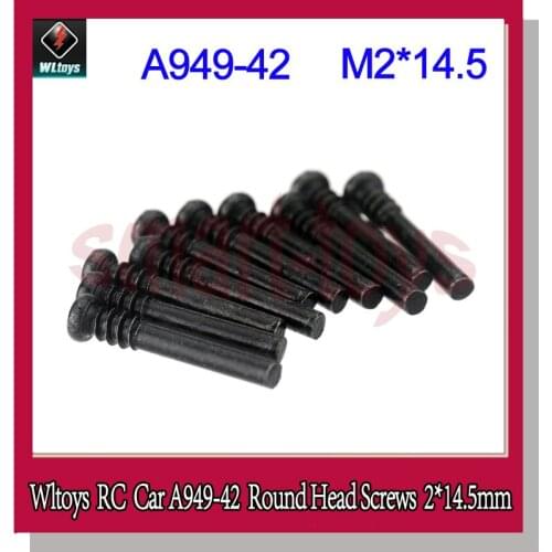 A949 Screws A949-42 Round Head Step Screw 2*14.5mm for Wltoys A949 A959 A969 A979 RC Car Parts