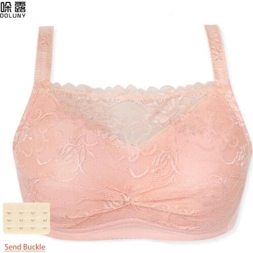 Mastectomy Bra for Silicone Breast Prosthesis Fake Boobs Pocket Bra Lace no Steel Ring Thin section