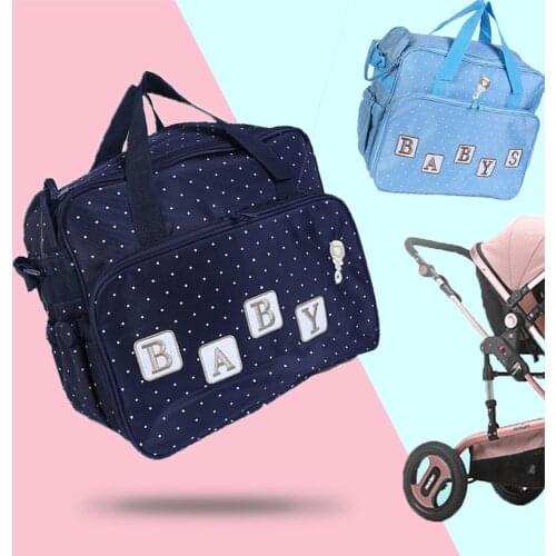 Mummy Bag Bottle Storage Multifunctional Waterproof Separate Bag Nappy Maternity Handbag Baby Tote Diaper Organizer