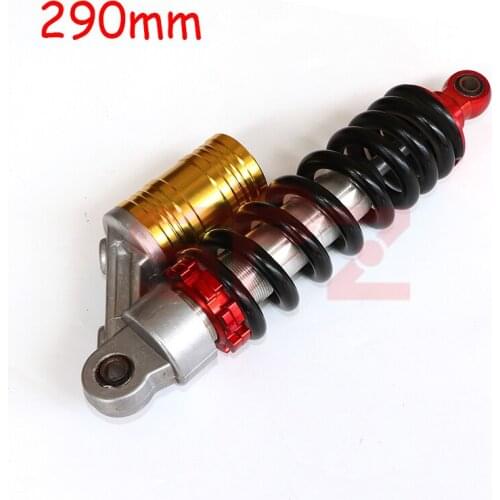 For scooter DirtBike Gokart Quad ATV motorcycle universal 290MM front fork circular air shock absorber rear suspension spring