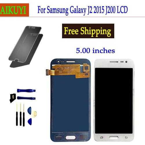 For Samsung Galaxy J2 2015 J200 LCD Display J200F J200M J200H J200Y LCD Display Digitizer Touch Screen Repair Digitizer Assembly
