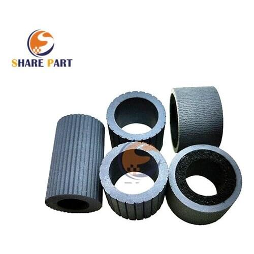 1 SET FOR HP Scanjet Pro3500 f1 HP4500 f1HP3500F1 HP4500F1 PICKUP ROLLER TIRE KIT HIGH QUALITY LONG LIFE FAST SHIPPING