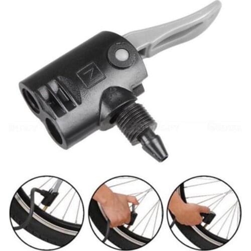 1pc Bicycle Pump Nozzle Hose Adapter Dual Head Pumping Parts Service Accessories F/v A/v Valve Convertor Bycicle Pumping Parts