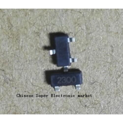 100PCS SI2300DS SOT SI2300 SOT SI2300DS-T1-E3 SOT-23 SMD new MOS FET transistor