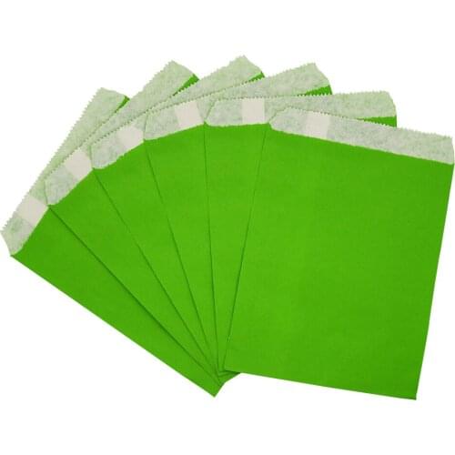 5-50pcs Kraft Paper Bags Wedding Birthday New Year Party Favors Supplies Christmas Bag Treat Candy Bag Color Craft Bags 13*18cm