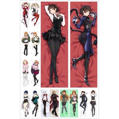 Anime Dakimakura Body Game PERSONA 150x50cm 100x35cm Pillow Case Cover Manga 1