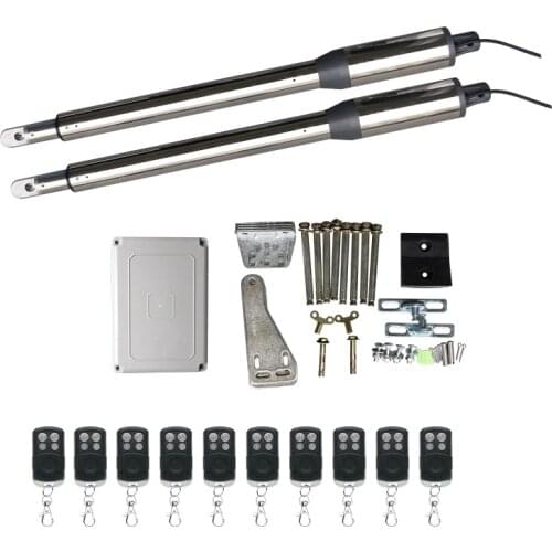 300KG automatic Dual Arm swing Gate Opener Operator Motor drive swing door open opener For access control home security