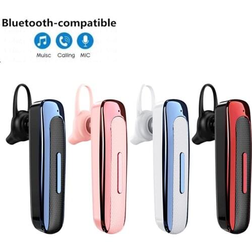 Wireless Earphone Bluetooth-compatible Handsfree Earbuds Headset Handsfee Calls Remind For Phone With Mic For Driving Traveling
