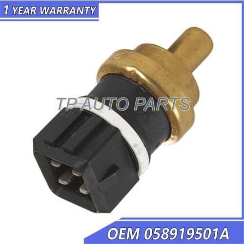Coolant Temperature Sensor OEM 058919501A Compatible With Audi