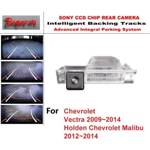 For Chevrolet Vectra Holden Chevrolet Malibu CCD Car Backup Parking Camera Intelligent Tracks Dynamic Guidance Rear View Camera