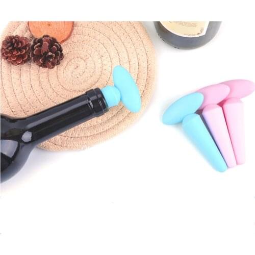 Creative silicone bottle sealing plug home environmental protection sealing plug