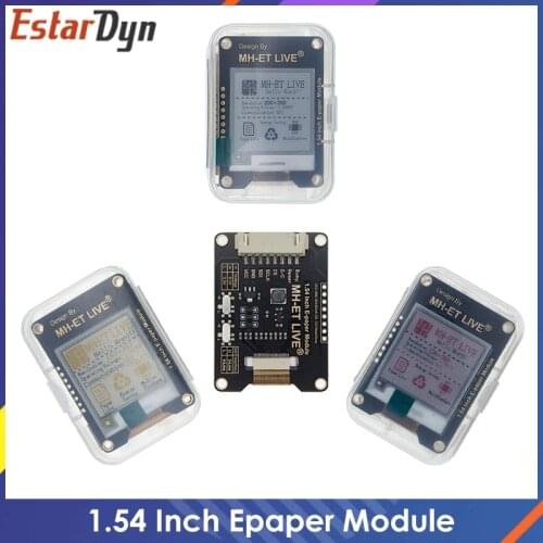 1.54 Inch Epaper Module E-paper E-Ink EInk Display Screen SPI Support Global/Part For Arduino STM raspberry pi ESP32