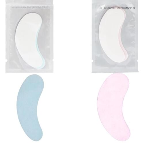 New High Quality 50pair Women Lint Free Under Eyes Pads Patches Eyelash Extension Tips Sticker Wraps Make Up Tools Eyelashes Pad