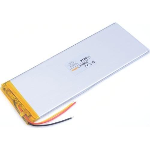 Tablet PC /MID polymer lithium battery 4050160 3700mAh 3.7V durable high capacity Rechargeable Li-ion Cell 3750159