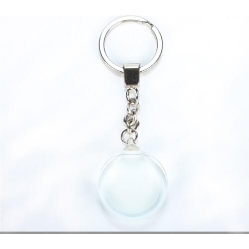 Blank crystal keychains for Thermal Dye sublimation fashion heart key ring jewelry for heat transfer materials new style