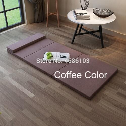 Folding Single memory foam mattress Lightweight and Portable Multi-Purpose Spare Bed Compact and Easy Storage Tatami Pad