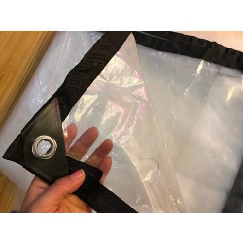 Thin Multiple sizes 60% transparent outdoor cover, waterproof tarp, rain tarpaulin.greenhouse translucent moisture proof film