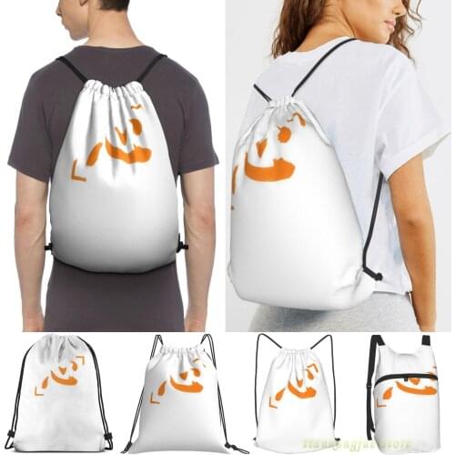 Unisex Drawstring Bags Netero Symbol Hxh Women Drawstring Backpacks Men Outdoor Travel Backpacks Training Fitness Bag
