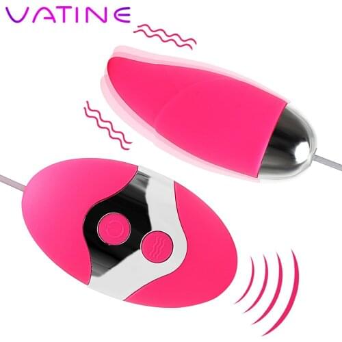 VATINE Bullet Vibrator G-Spot Massager 10 Speeds Remote Control Vibrating Egg Sex Toys for Women Clitoris Stimulator