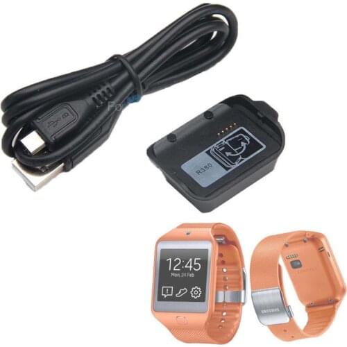 Charger Dock & USB Charging Cable for Samsung Galaxy Gear 2 SM-R380 Smart Watch