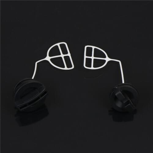 2Pcs/set Tool Parts Plastic Chainsaw Spare Part Chainsaw Fuel Cap and Oil Cap for 45cc/52cc/4500/5200 Chainsaw Replacement Parts