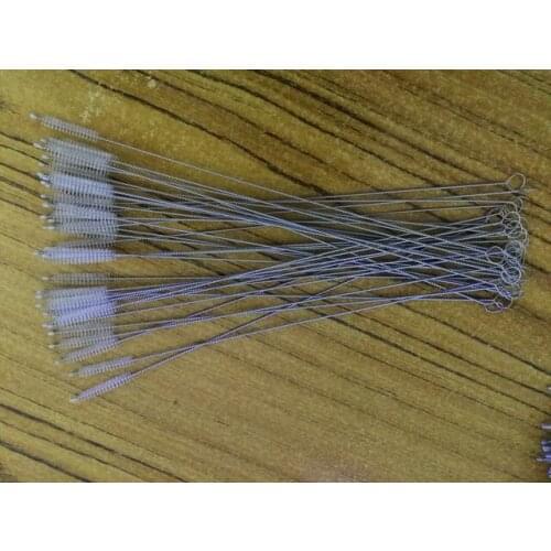 2000pcs/lot 260x60x10mm Stainless Steel cleaning Straw Brush 10.2inch Bottle Cleaning Brush brushes for 6mm 8mm 10mm straw
