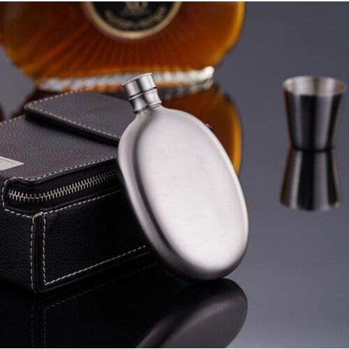30PCS 3oz Portable High quality 304 stainless steel mango hip flask travel whiskey alcohol bottle Small Bottle for girl SN3346