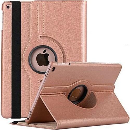 360 Degree Rotating Leather Smart Cover Case for Apple iPad Air 1 Air 2 5 6 New iPad 9.7 2017 2018 A1822 A1823 A1893 Coque Funda
