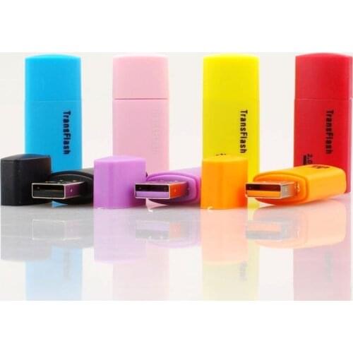 500pcs/lot high quality, little dog USB 2.0 memory TF card reader ,micro SD card reader DHL FEDEX free shipping wholesales