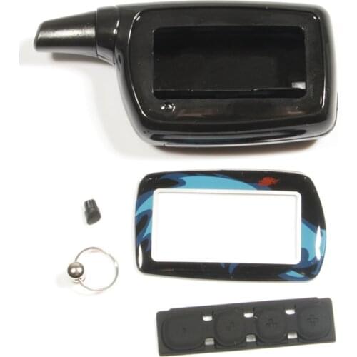 Black Body Case for Logicar 4 1 2 3 5 6 i remote control suitable Russian Version two way Anti-Theft Device Security Alert