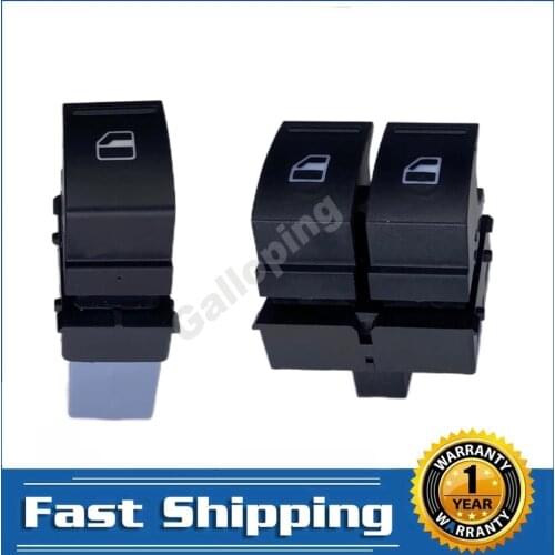 For VW Eos Golf Plus Jetta Passat Scirocco Seat Leon Toledo Altea Ibiza Control Window Switch Lifter Button Car Accessories