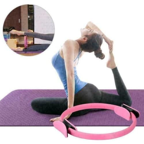 Newest Arrival Pilates Ring Fitness Resistance Thigh Exercise Yoga Hoop Circle Home Yoga circle