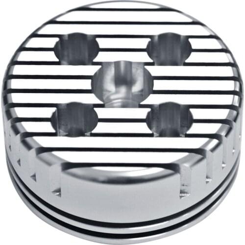 New 2019 High Quality 1Pcs Silver Racing CNC Cycle Cylinder Head Replace Fit For 66cc 80cc Gas Motorized Bicycle Round#292692