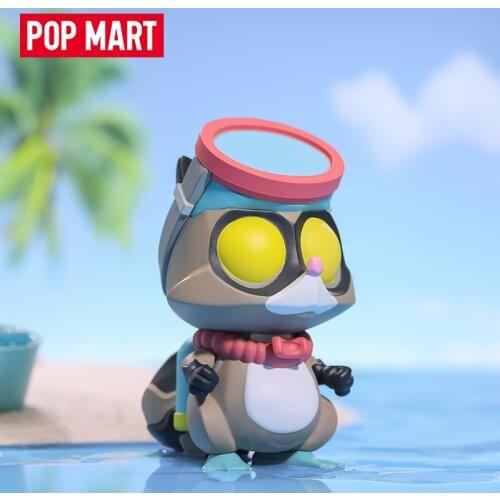 Original Pop Mart COARSE Little Adventurer 5 Heat Wave Series Blind Box Toy Figurine Random One Cute Anime Character Gift