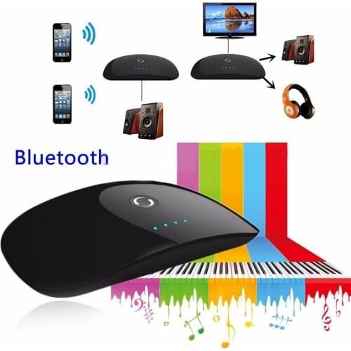 Desxz Portable Wireless Bluetooth Audio Music CD Player Film Transmitter Receiver with 3.5mm Charging Jack Converter Cable