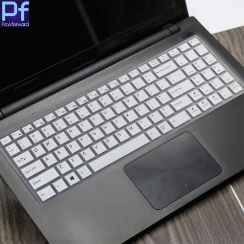 15.6 17.3 inch Silicone Keyboard Cover skin Protector for DNS Clevo W650SRH W655 W650SR W650SC R650SJ W6500 W650SJ w655sc w650sh