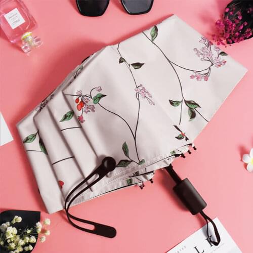 Umbrella Rain Women Folding Umbrellas Female Sunny Parasol Lovely Paraguas Mini Pocket Umbrella Umbrella Corporation