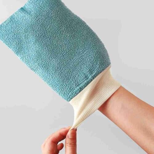 1PC Bath Scrub Glove Exfoliating Body Tan Massage Glove Exfoliator Glove Random Color Bath Shower Wash Gloves