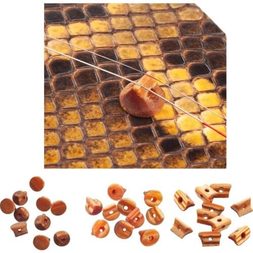 10pcs Hollow Erhu String Bridge Erhu Musical Instrument Parts for Erhu Player