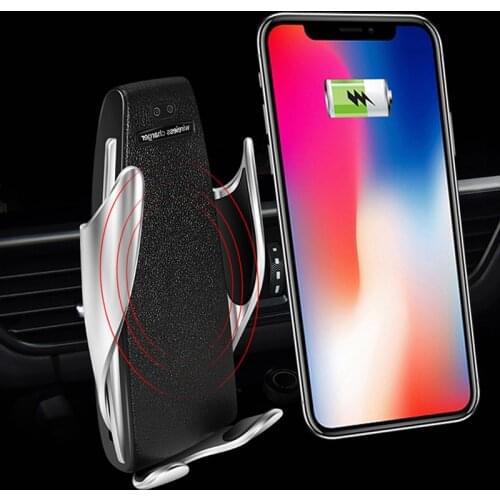 10W Wireless Car Quick Charger for iPhone X Xs 11 Pro Max Fast Charger Car Mount Stand Holder for Samsung S10 S9 Huawei Charging