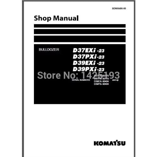 Komatsu Bulldozers \Bulldozers \Dump Trucks\ Wheel Loaders Workshop Manual 2017