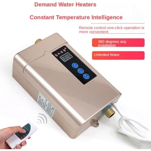 Household Mini Frequency Conversion Constant Temperature Hot Water Heater Quick Heating Electric Water Heating Faucet