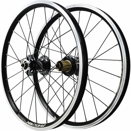 PASAK 6 Nails Disc Brake 11 12 Speed 20 Inch 406 6 Claws Mountain Bike C V Brake Cassette Wheels Aluminum Alloy Wheel Set Rims