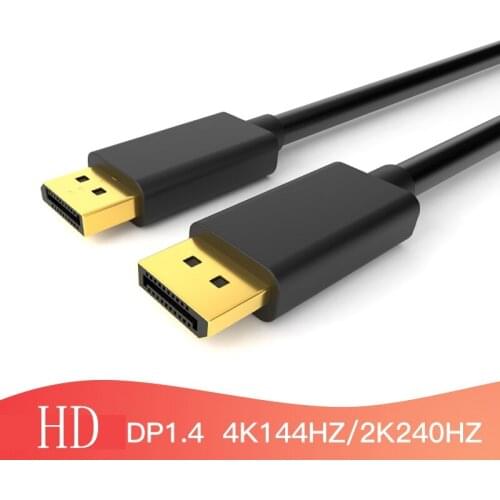 DP1.4 2M 3M DP cable version 1.4 8K@60Hz 2K4K@144Hz HD DisplayPort gaming cable DP4K Pure copper cable