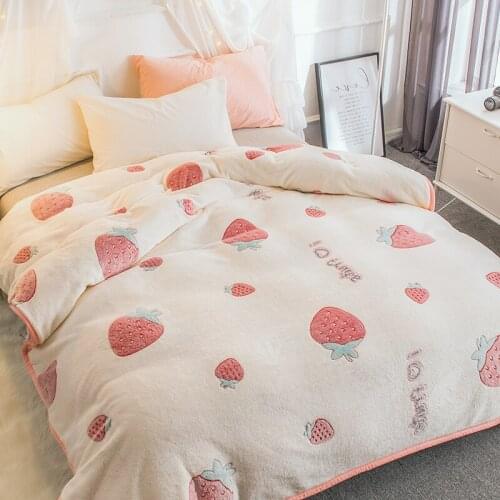 Dream Home Fleece Blankets On The Sofa