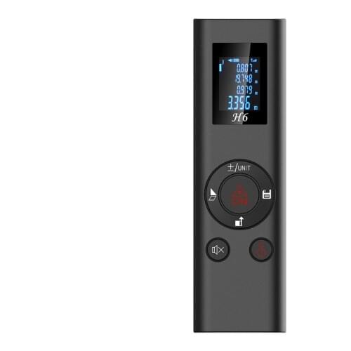 Pocket Mini USB Rechargeable 40 Meters Handheld Laser Rangefinder High Precision Storage Function Range Finder