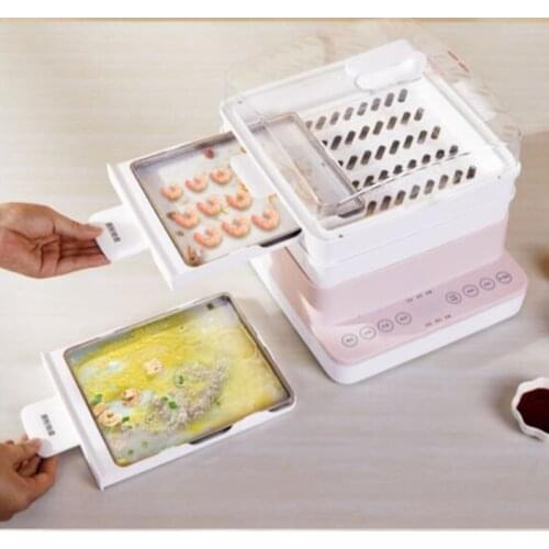 Mini Intestinal Powder Machine Household Drawer Type Electric Steamer multifunctional sausage flour machine breakfast machine