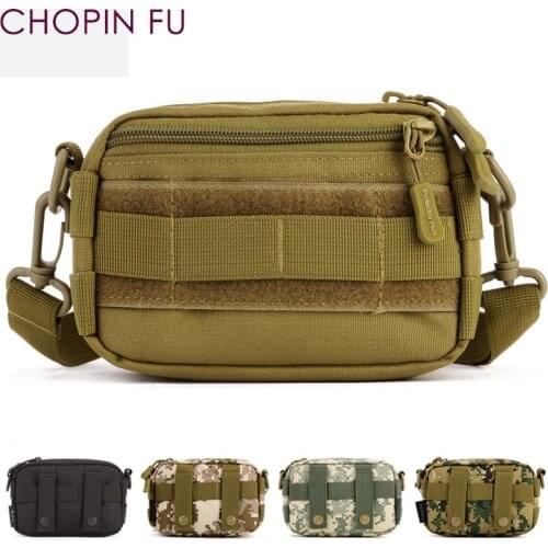 Molle Mini 17CM external hook pouch , Nylon messenger shoulder bag for mobile phone A3130